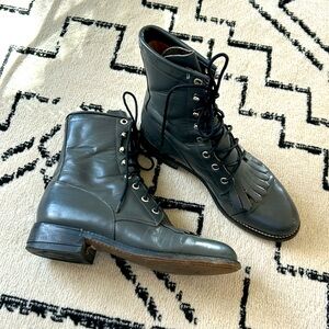 Diamond J roper boots